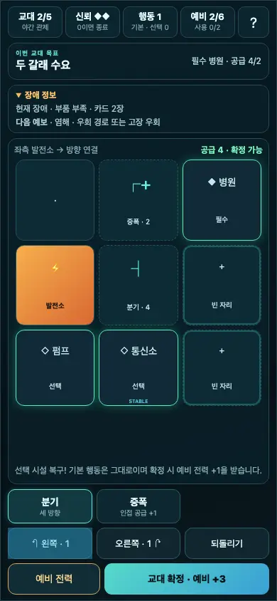 Grid Reserve 게임 화면